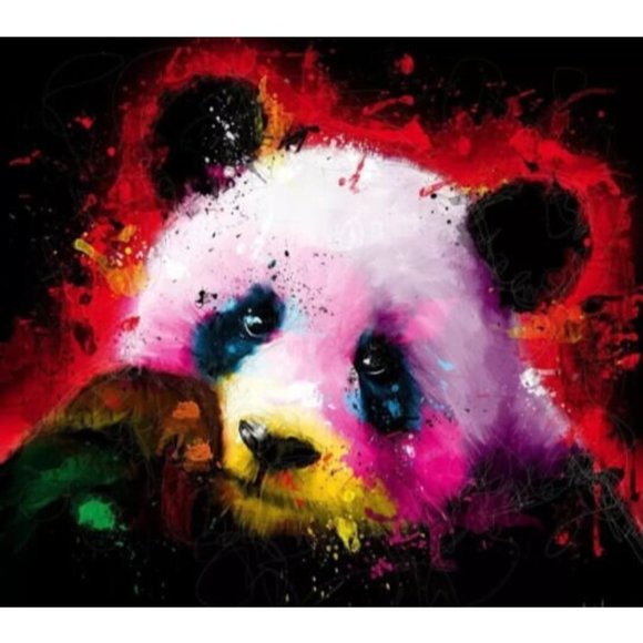 Other - Paint by Numbers / Landscape View Cute Panda